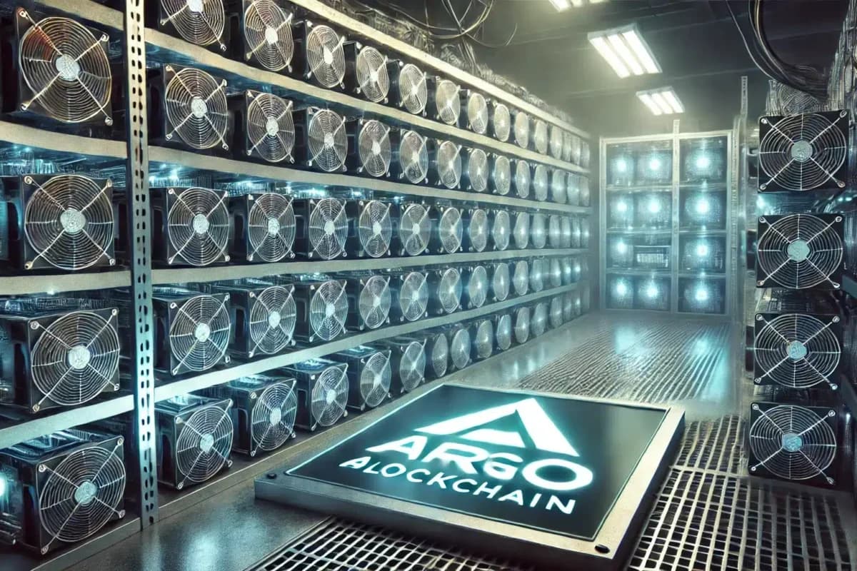 Bitcoin mining facility in Iowa